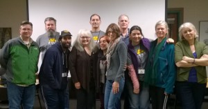 PSBA Board Members, new and past.  LtoR: Brian Talbert, Mark Hohn, Danny Najera, Kathy Cox,Gerardo Dilillo, Mary Anne Szollar, Krista Conner, Bruce Becker, Mel Bird, Gail Eshom, Maureen Sullivan. Not pictured: Amy Lassen, Elaina Jorgensen, Jeff Steenbergen